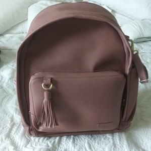 skip hop Greenwich diaper bag dusty rose